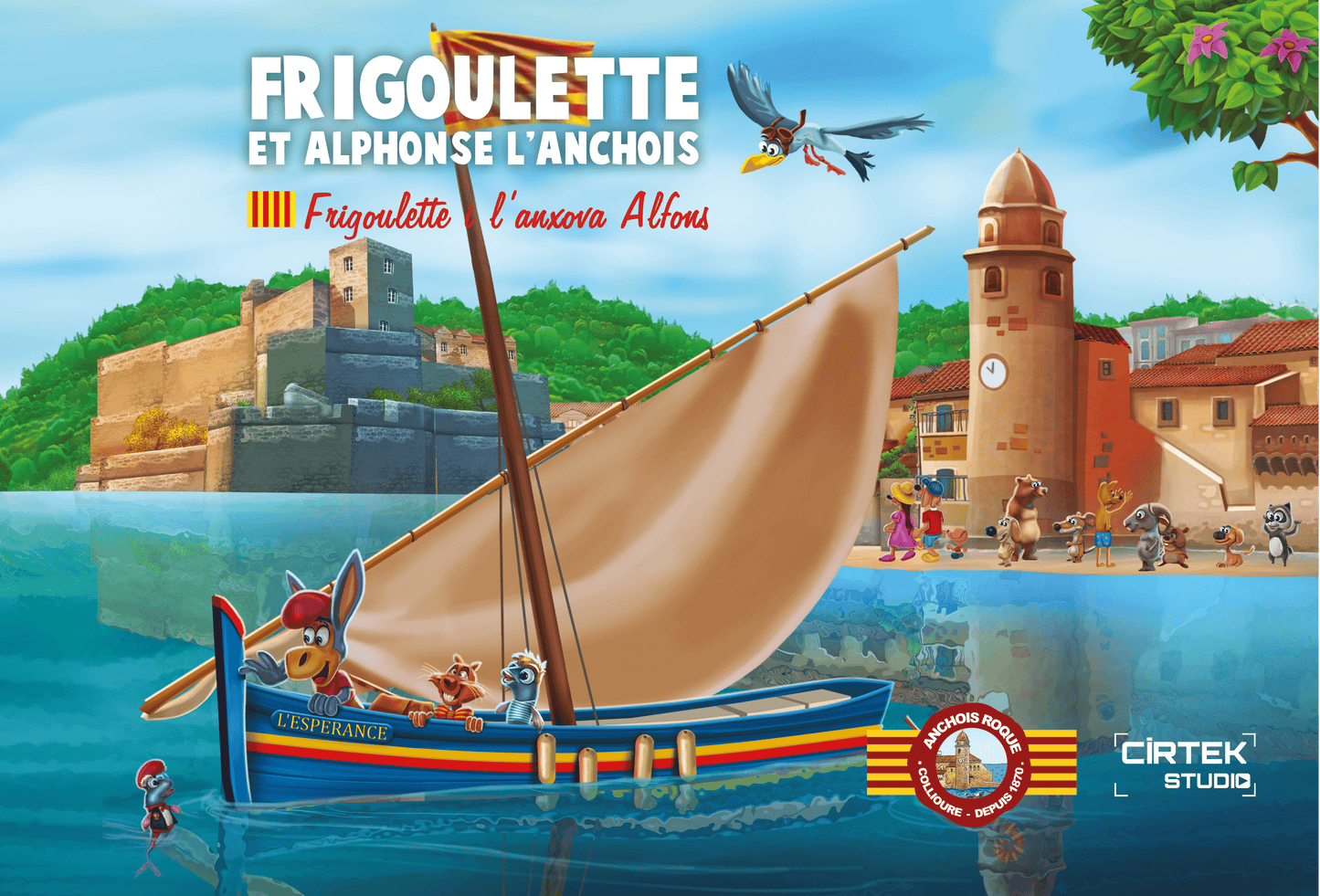 VOL. 14 - Frigoulette et Alphonse l'anchois - bilingue FR/CAT